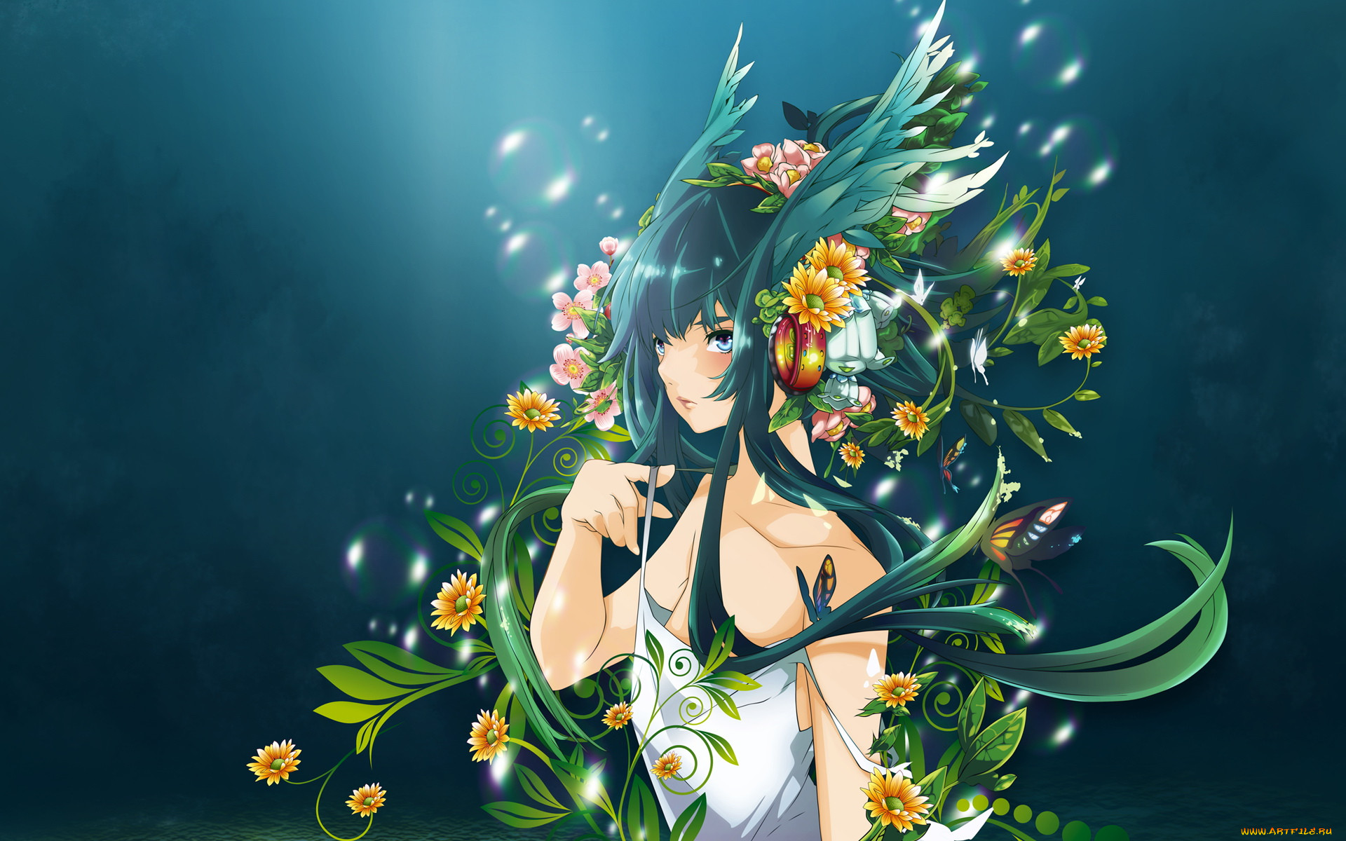 , headphones, instrumental, 